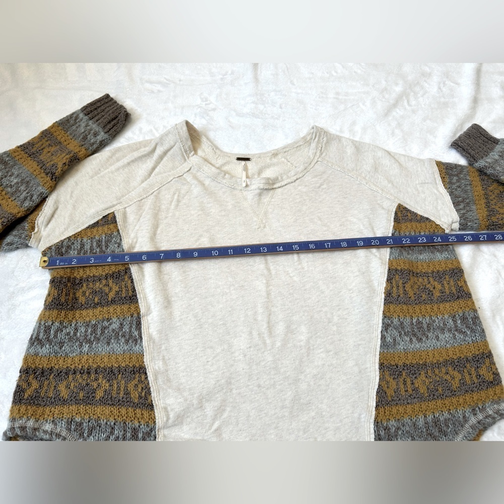 Madewell Textured Knit Panel Top - Picture 4 of 7